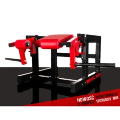 Leg curl allongé professionnel pour isolation des ischios jambiers - Support de poids