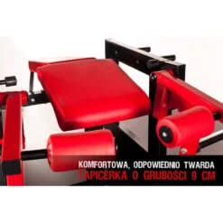 Leg curl allongé professionnel pour isolation des ischios jambiers - Support de poids