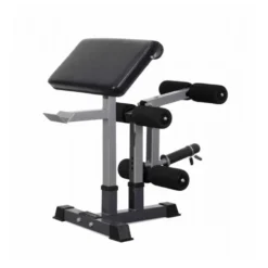 Leg curl/extension et pupitre à biceps pour banc de musculation avec support à options - Homegym équipement