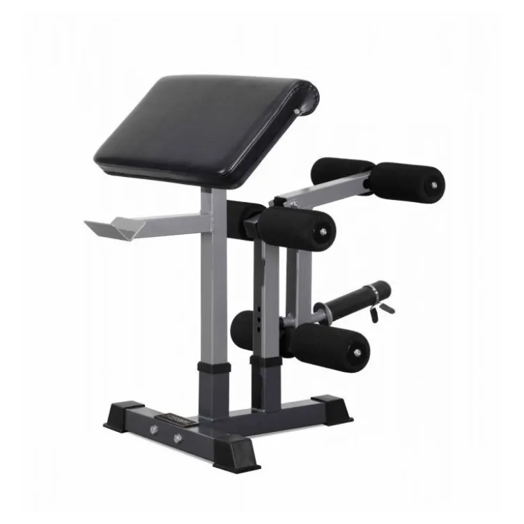 Leg curl/extension et pupitre à biceps pour banc de musculation avec support à options - Homegym équipement