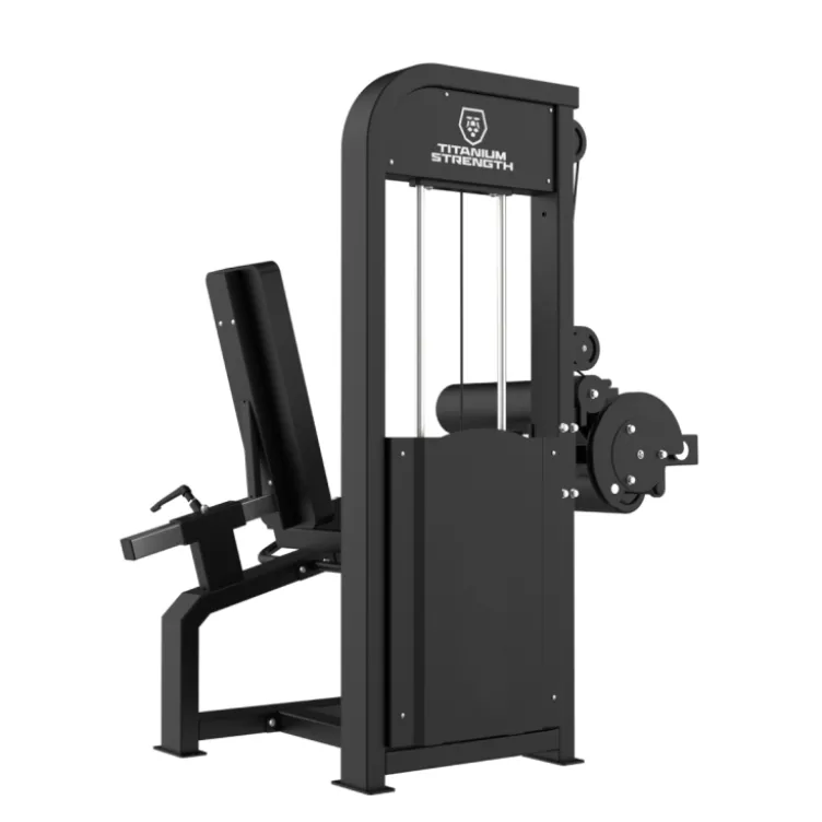 Leg extension dual leg curl machine Titanium Élite Séries EL-S1 avec colonne de poids 100 kg - Appareil 2 en 1 pour les jambes
