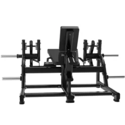 Leg extension machine à charge libre Titanium Strength pour l'isolation des quadriceps - Usage professionnel Black Séries BS-PL4