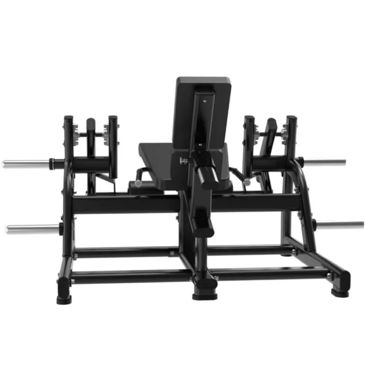 Leg extension machine à charge libre Titanium Strength pour l'isolation des quadriceps - Usage professionnel Black Séries BS-PL4
