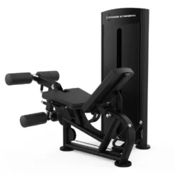 Leg extension machine combo flexion allongée des jambes Titanium Strength Black Séries BS-S1 - Qualité pro avec colonne de poids