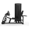 Leg press calf raise machine pro à charge guidée Titanium Black Séries BS-S4 - Presse à jambes combo extensions des mollets