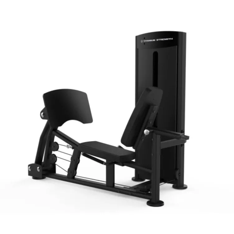 Leg press calf raise machine pro à charge guidée Titanium Black Séries BS-S4 - Presse à jambes combo extensions des mollets