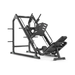 Leg press combo hack squat 2 en 1 à charge libre jusqu'à 250 kg - Entraînement des jambes