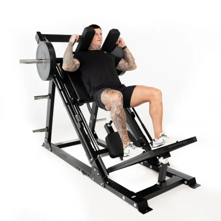 Leg press hack squat machine à charge libre avec capacité de charge extrême 450 kg - Force USA Ultimate V2