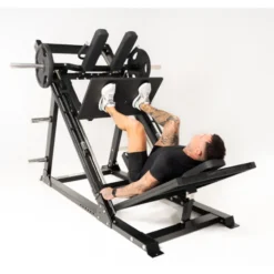 Leg Press Hack Squat Pro Ultimate Force USA pour salles de sport commerciales - Capacité de charge 400 kg