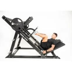 Leg Press Hack Squat Pro Ultimate Force USA pour salles de sport commerciales - Capacité de charge 400 kg