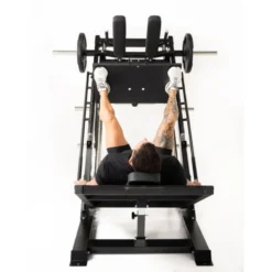 Leg Press Hack Squat Pro Ultimate Force USA pour salles de sport commerciales - Capacité de charge 400 kg