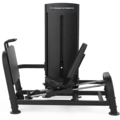 Leg press machine pro à charge sélective Titanium Strength black séries BS-S17 pour le renforcement des jambes