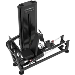 Leg Press professionnelle combo Hack Squat à charge guidée 140 kg BSRX-S48 - Titanium Strength Black Series RX