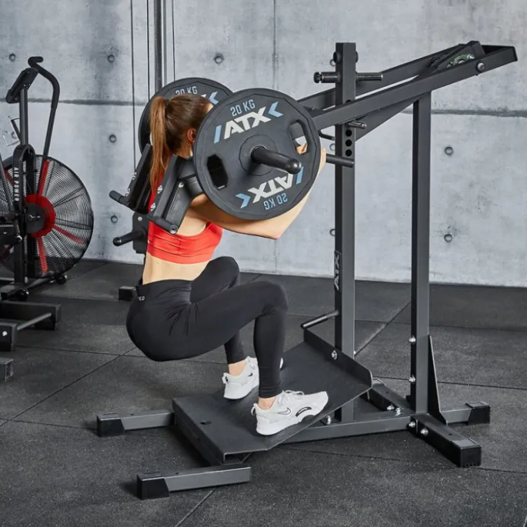 Lever Arm Squat ATX - Machine de musculation professionnelle pour les cuisses et les épaules