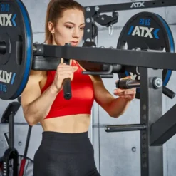 Lever Arm Squat ATX - Machine de musculation professionnelle pour les cuisses et les épaules