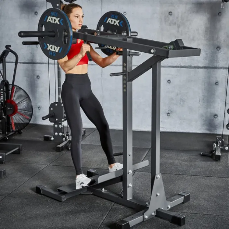 Lever Arm Squat ATX - Machine de musculation professionnelle pour les cuisses et les épaules