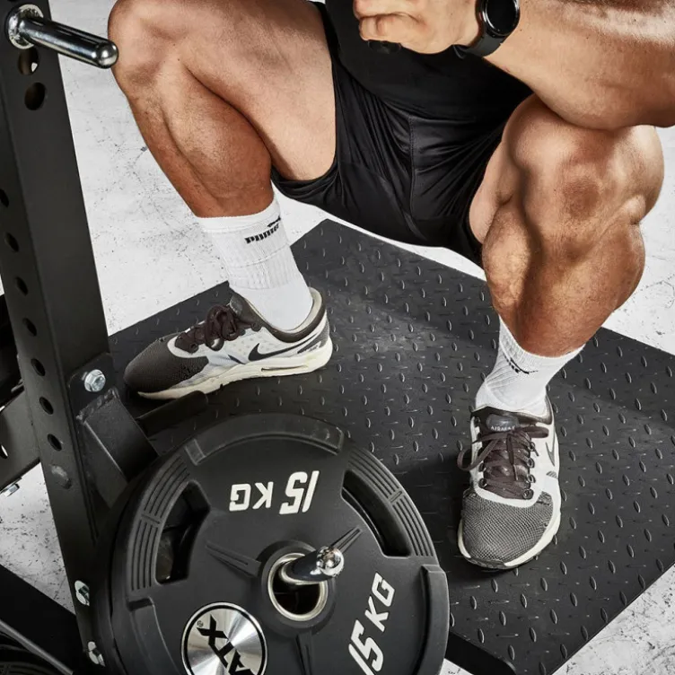 Lever Arm Squat ATX Pro Cuisses Mollets Epaules - Viking Press capacité de charge 400 kg