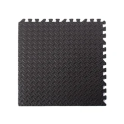 Lot de 4 dalles de sol 12 mm 60 x 60 cm