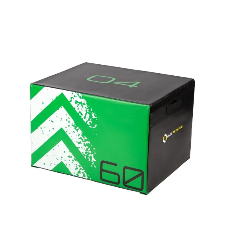 Lot de Plyo box en mousse 4 hauteurs pour séances de crossfit et préparation Hyrox