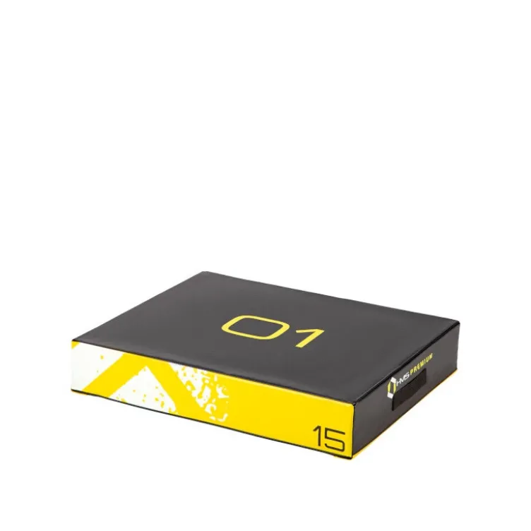 Lot de Plyo box en mousse 4 hauteurs pour séances de crossfit et préparation Hyrox