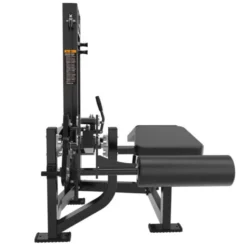 Lying leg curl machine professionnelle à charge guidée Titanium Strength Elite Series ELRX-S19 - Station pro pour ischio