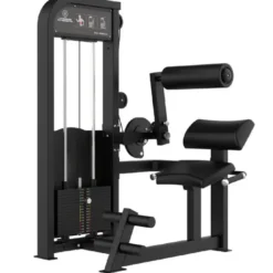 Machine Crunch abdominal à charge guidée pour salle de sport commerciale - Selectorized Machine Titanium Élite Séries EL-S37