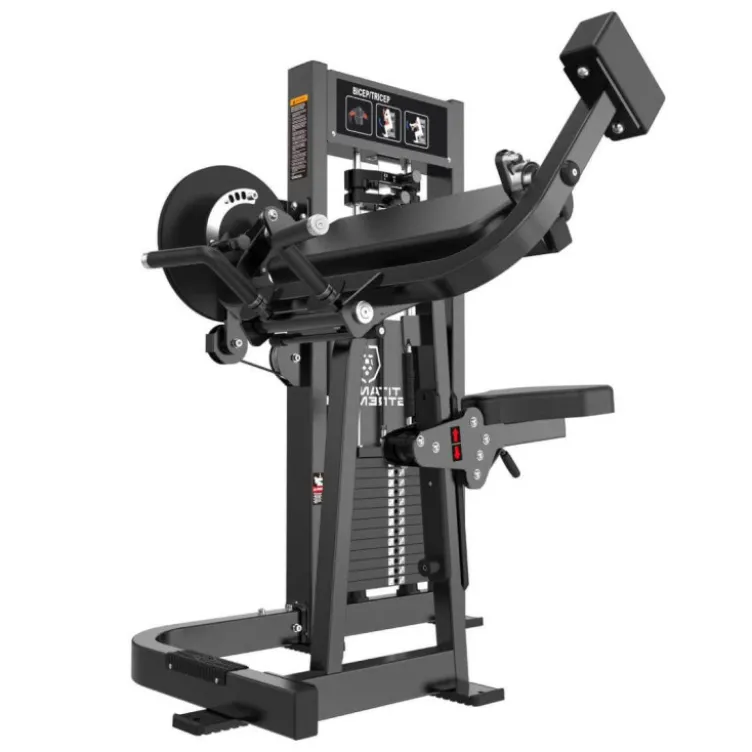 Machine Curl Biceps Dual Extension Triceps Élite Series RX – Station bras à charge guidée professionnelle ELRX-S40