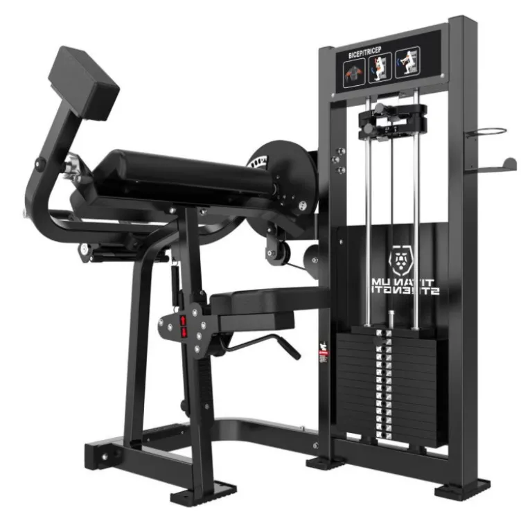Machine Curl Biceps Dual Extension Triceps Élite Series RX – Station bras à charge guidée professionnelle ELRX-S40