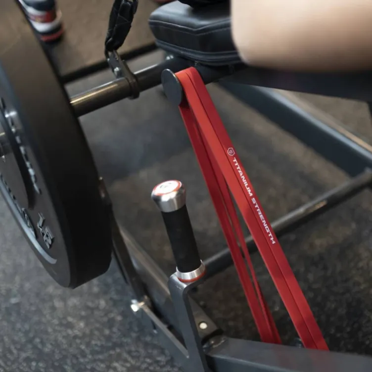 Machine Deluxe hip thrust PRO Titanium Strength à capacité de charge 360 kg avec harnais rembourré - DHP360
