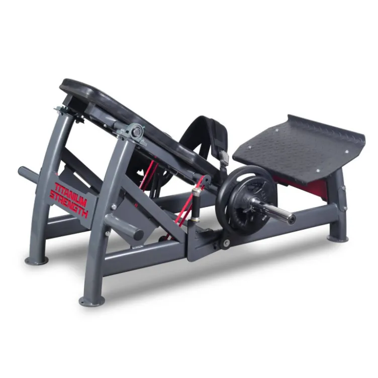 Machine Deluxe hip thrust PRO Titanium Strength à capacité de charge 360 kg avec harnais rembourré - DHP360