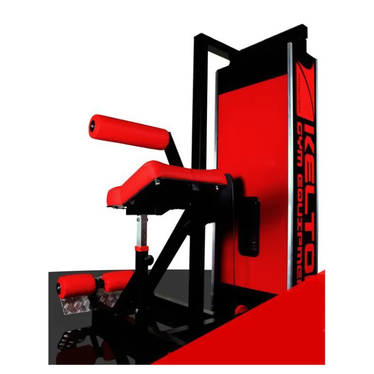 Machine de musculation à abdominaux avec support en mousse de haute qualité et cale pieds - Club de musculation
