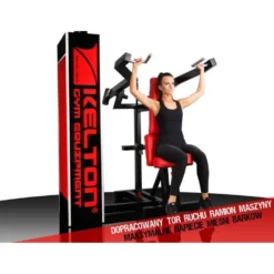 Machine de musculation pour les épaules avec colonne de poids de 112.5 kg pour salle de sport commerciale