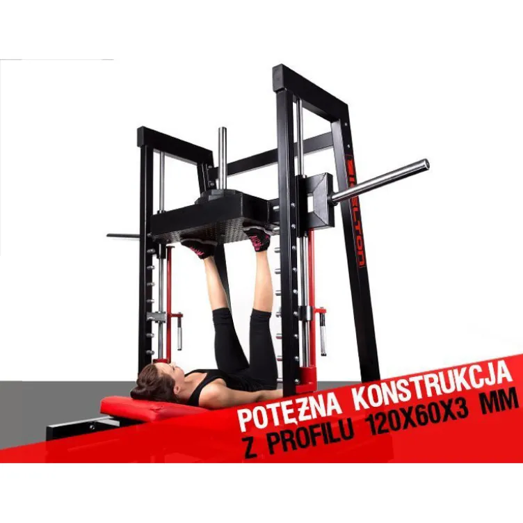 Machine de musculation pour les cuisses et mollets à charges libres pour professionnels- Leg press machine