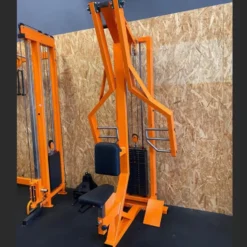Machine de musculation pour le dos Row Machine à charge guidée - Colonne de poids de 80 kg