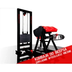 Machine de musculation à triceps avec pupitre à biceps et barre multiprises idéal pour salle de musculation pour les pro
