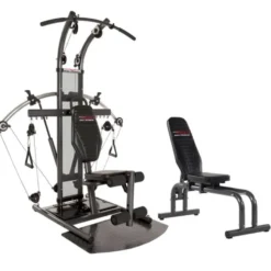 Machine de sport à domicile avec système de résistance TNT et banc de musculation - Bio Force Pro 5000