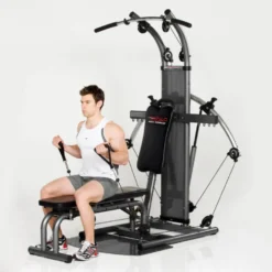 Machine de sport à domicile avec système de résistance TNT et banc de musculation - Bio Force Pro 5000
