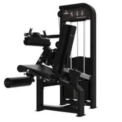 Machine dual leg curl et leg extension multi-réglable à charge guidée Titanium pour les quadriceps et ischio-jambiers - EL-S33