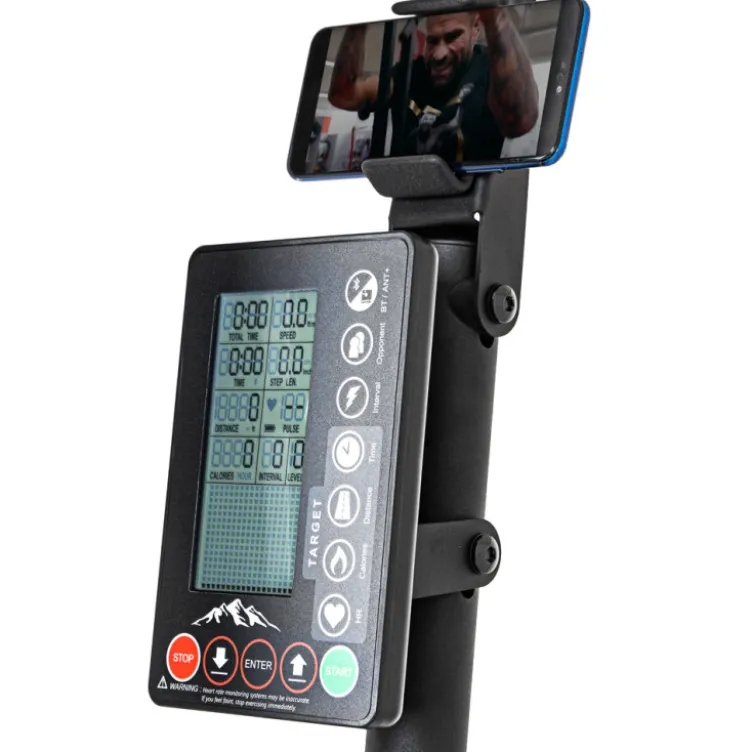 Machine grimpeur vertical professionnel Verticon Pro 1000 SE avec programmes d'entraînement multiples - Récepteur de ceinture FC