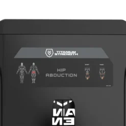 Machine Hip abduction professionnelle à charge guidée 125 kg - Titanium Strength Black Series RX BSRX-S32