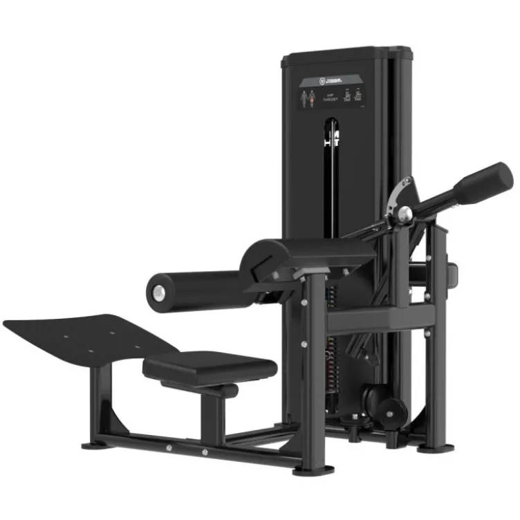 Machine Hip Thrust professionnelle à charge guidée 125 kg - Titanium Strength Black Series RX BSRX-S66