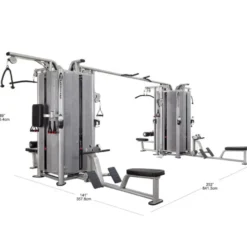 Machine Jungle professionnelle 8 Postes - l 621 x l 358 x h 222 cm