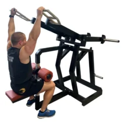 Machine Laterale Lat Pulldown avec bras de levier indépendant - Appareil à charge libre professionnel