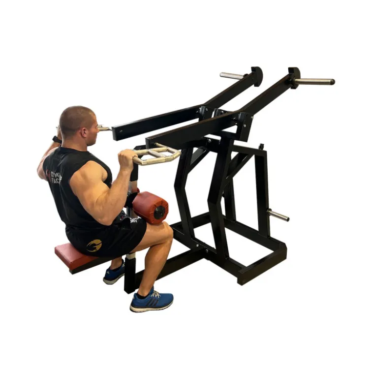 Machine Laterale Lat Pulldown avec bras de levier indépendant - Appareil à charge libre professionnel