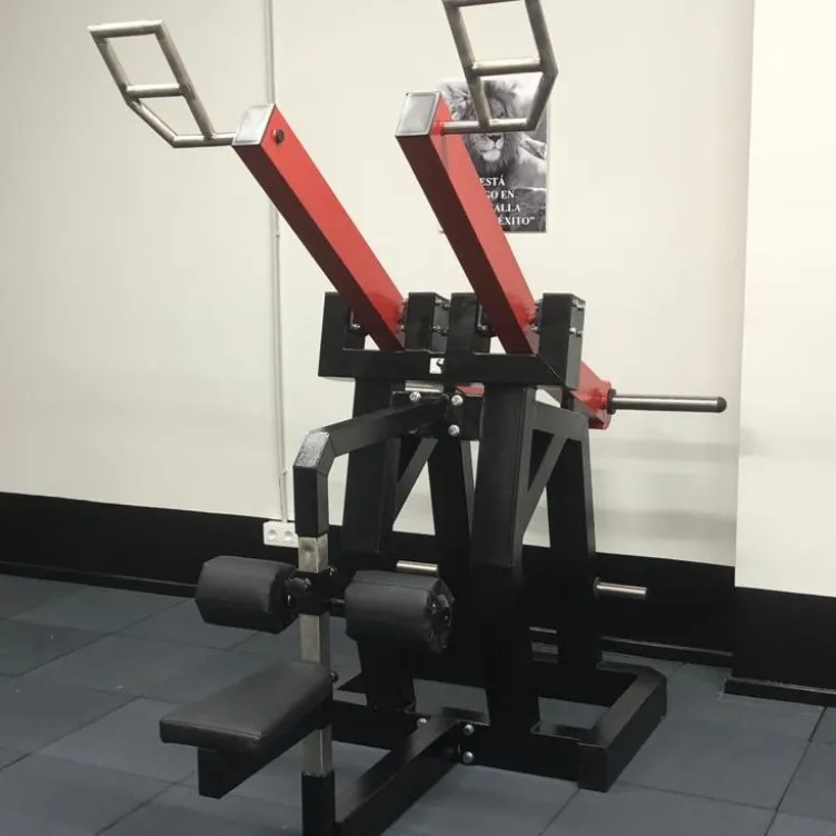 Machine Laterale Lat Pulldown avec bras de levier indépendant - Appareil à charge libre professionnel
