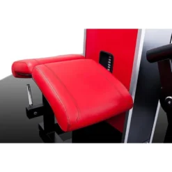 Machine leg curl allongé ergonomique et confortable avec colonne de poids pour les salles de musculation commerciales