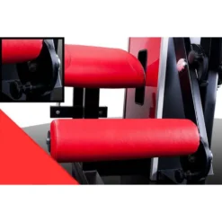 Machine leg curl allongé ergonomique et confortable avec colonne de poids pour les salles de musculation commerciales