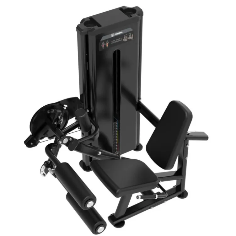 Machine Leg Curl Dual Leg Extension Black Series RX Titanium Strength à charge guidée professionnelle – BSRX-S1