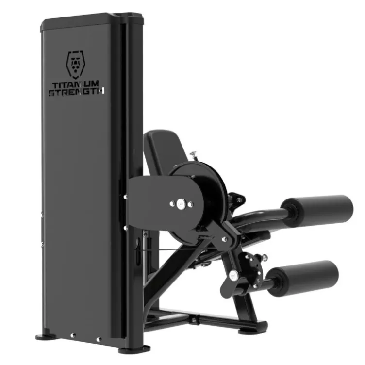 Machine Leg Curl Dual Leg Extension Black Series RX Titanium Strength à charge guidée professionnelle – BSRX-S1