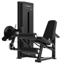 Machine Leg Curl Dual Leg Extension Black Series RX Titanium Strength à charge guidée professionnelle – BSRX-S1